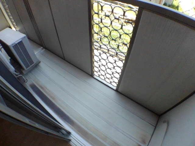 12/20 バルコニー