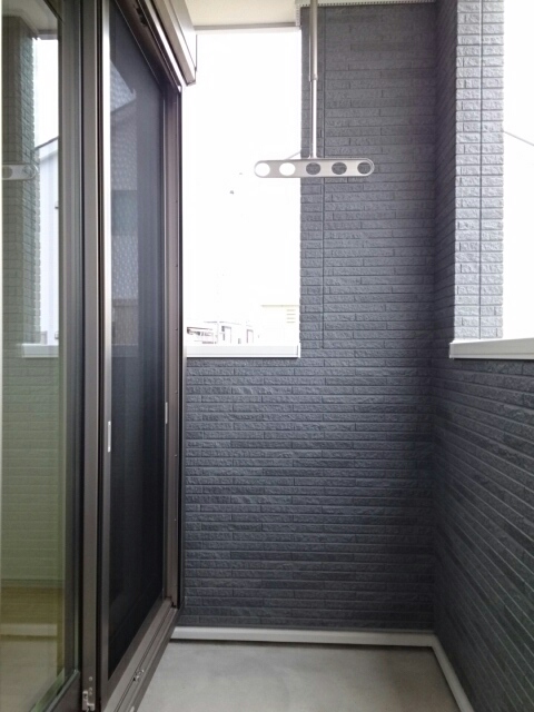 12/24 バルコニー