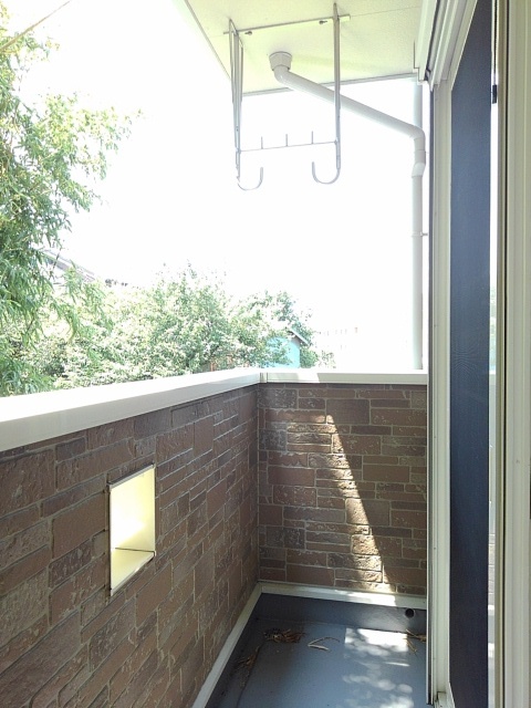 12/24 バルコニー