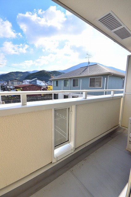 12/24 バルコニー
