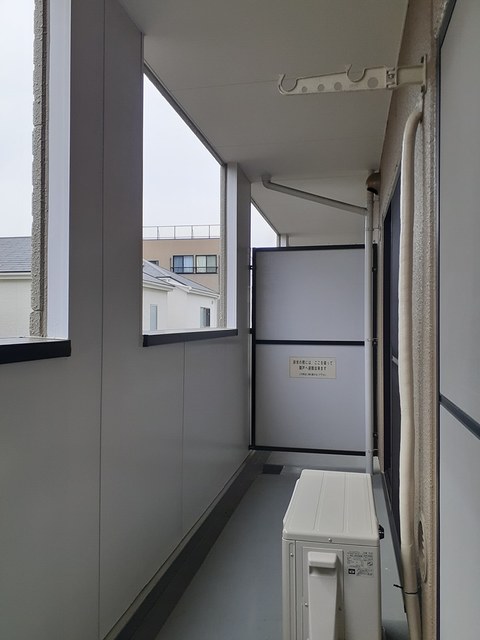 12/24 バルコニー