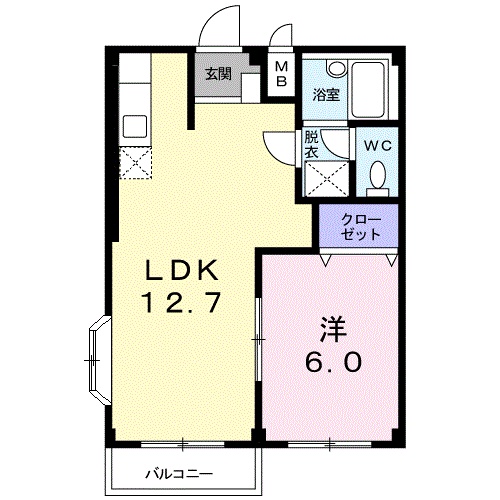 エルディム泉5の間取り