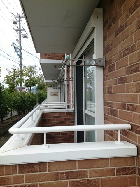 8/25 バルコニー