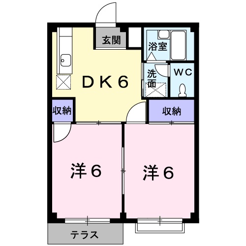 エルディム泉5の間取り