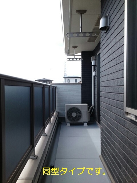 12/24 バルコニー