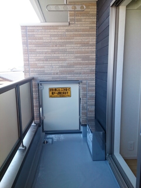 11/23 バルコニー