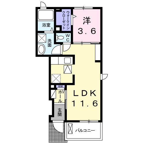 フェアリーテイルⅡの間取り
