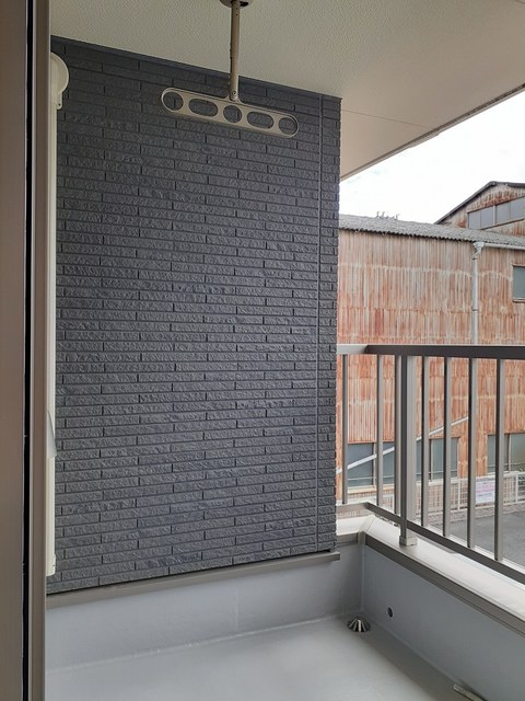 12/24 バルコニー