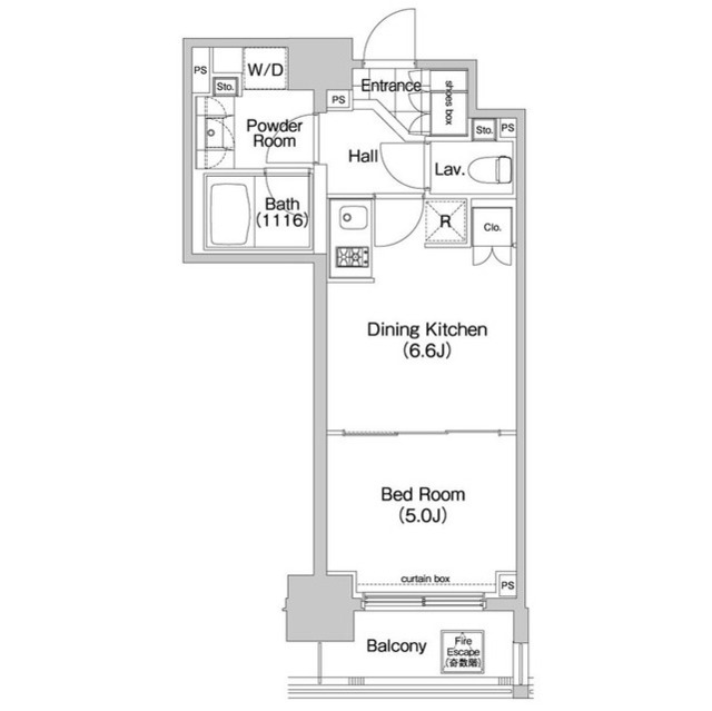 コンフォリア三田ＥＡＳＴ・0209号室の間取り