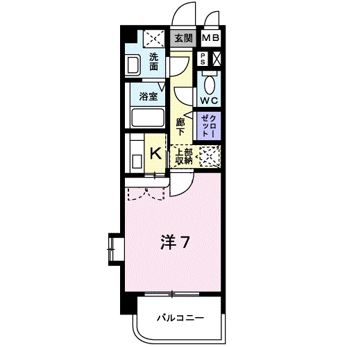 ヒュースロア井尻の間取り