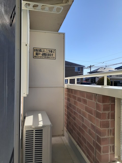 12/24 バルコニー