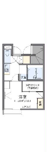 レオパレス神在の間取り