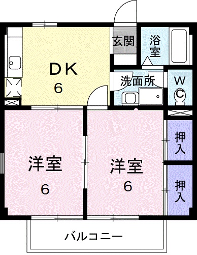 シティパレスの間取り