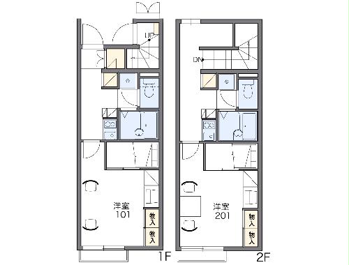 レオパレスTIARAの間取り