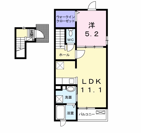 ボン・シャンスⅡの間取り