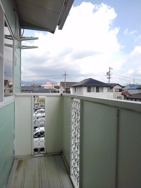 12/24 バルコニー
