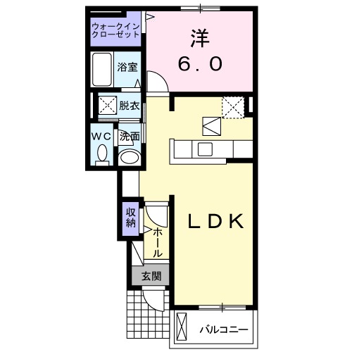サプライズ・タウンFの間取り