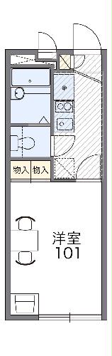 レオパレスソレイユの間取り