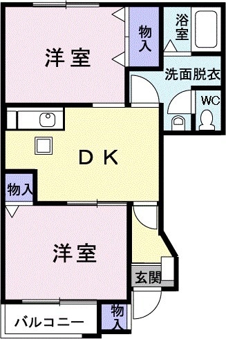 コージーインの間取り