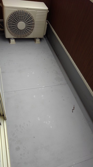 8/19 バルコニー