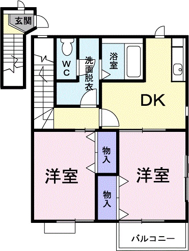 セントラルHAGAの間取り