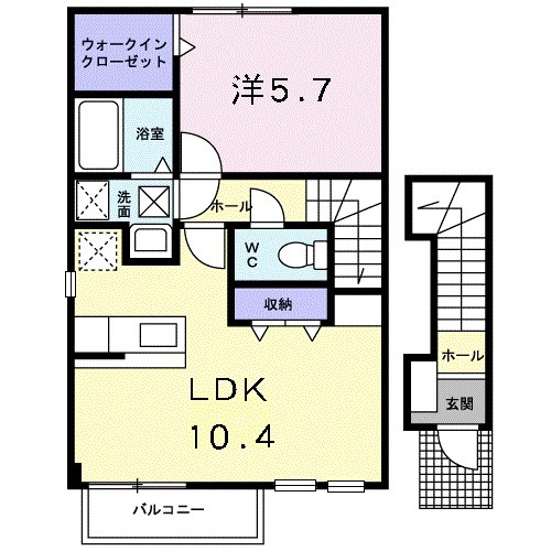 アクシスの間取り