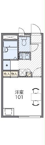 レオパレス御所山の間取り