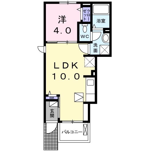アンダンテの間取り