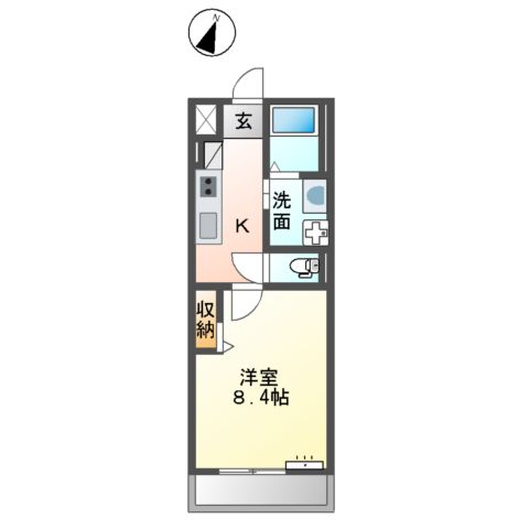 サン フォレスタαの間取り