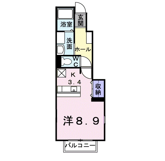 ヴィラ・サンリットの間取り
