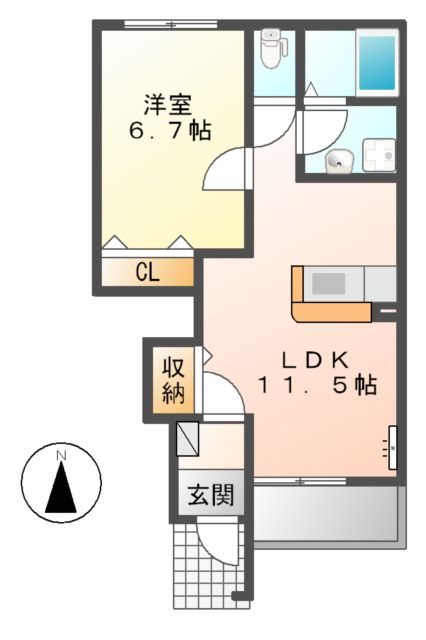 サンライトビューの間取り