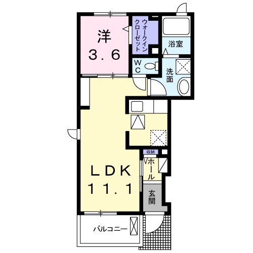 イルミネの間取り
