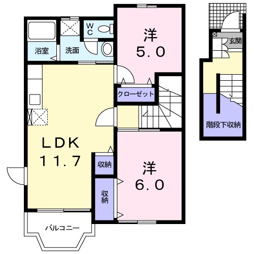 フェルトメゾンNの間取り