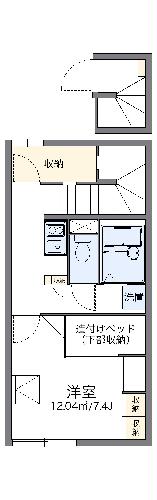 レオパレスメゾンＴの間取り