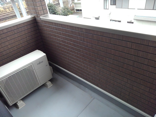 12/22 バルコニー