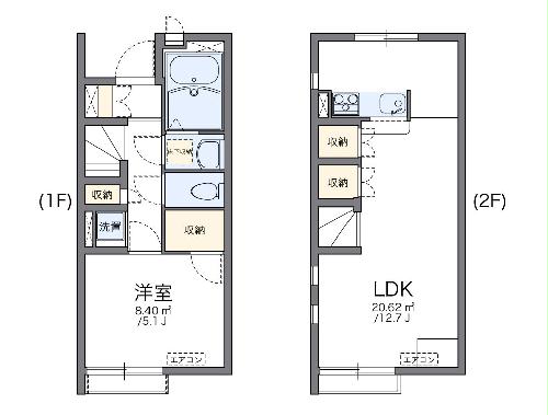 レオネクストミキフィールドの間取り