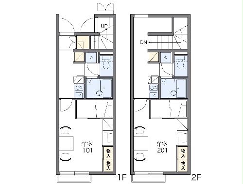 レオパレスパレスマンションⅤの間取り