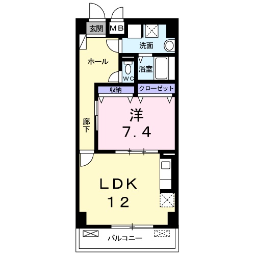 あかやま参番館の間取り