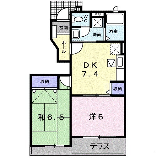 L・シャルマン Bの間取り