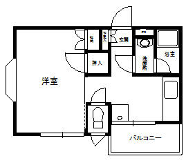 メゾンブランシェの間取り