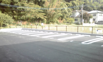 2/8 駐車場