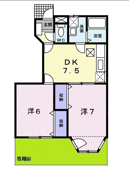 RIVABIG-Aの間取り