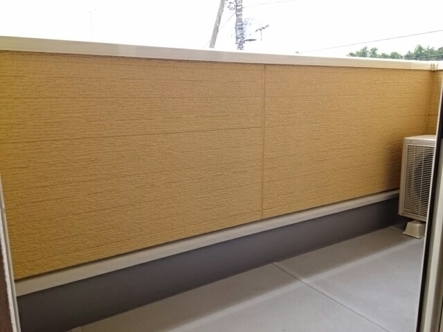 10/22 バルコニー