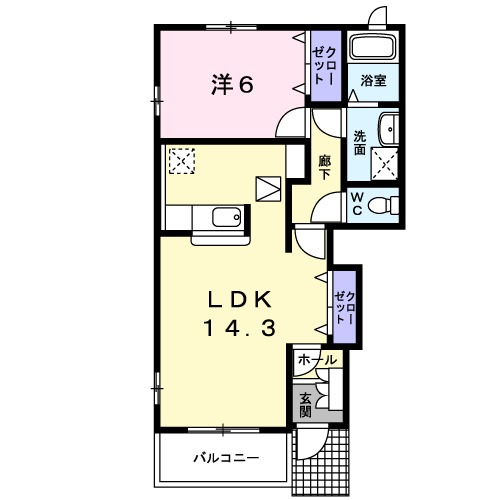 SunLoop Aの間取り