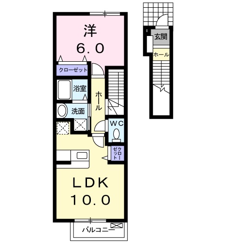 グランデ・マーカスAの間取り