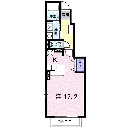 シャイニングAの間取り