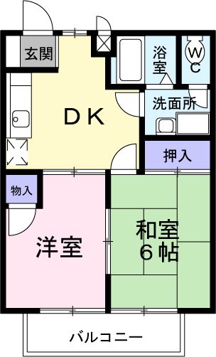 キャッスルレイクⅢの間取り