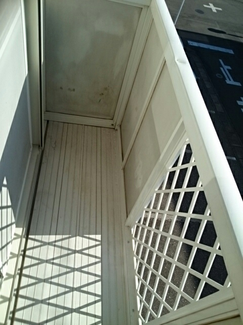 11/23 バルコニー