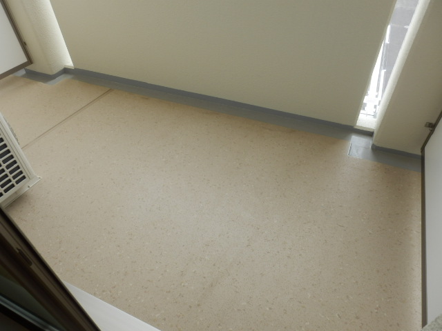 12/28 バルコニー