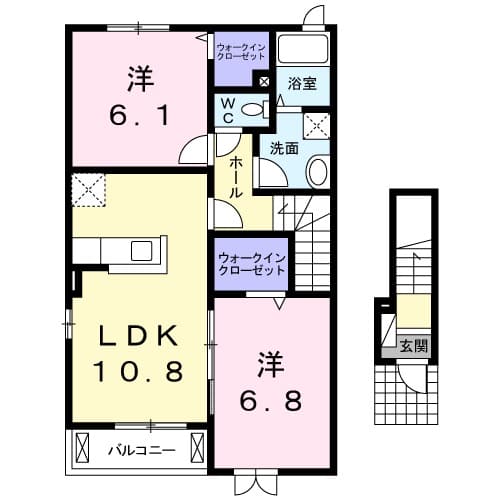 レオーネの間取り